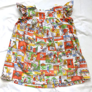 Vintage Handmade Nursery Rhyme Peasant Top/Dress